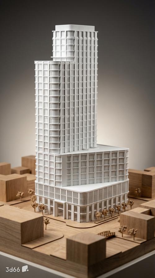 城市之巔的微縮詩篇 現(xiàn)代高層建筑模型的造夢美學(xué)